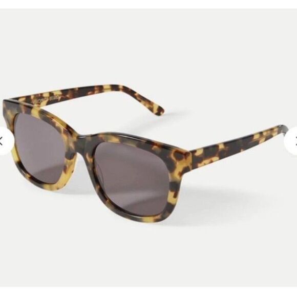 Veronica Beard Jane Square Frame Sunglasses Tortoise NWB main image 6